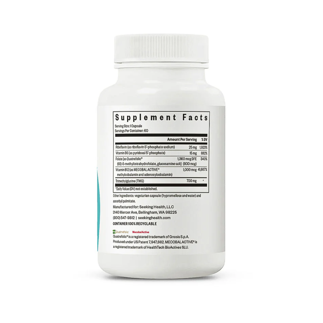 Seeking Health - Homocysteine Nutrients