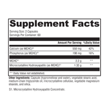 Purety Peak Bone Strength 120 Capsules