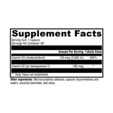 Purety D3K2 60 capsules