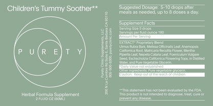 Purety Children's Tummy Soother 2 oz.