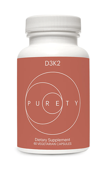 Purety D3K2 60 capsules