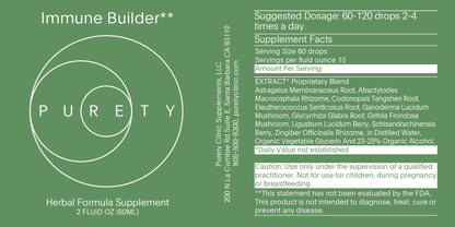 Purety Immune Builder (Immune Blood Cell Builder) 2 oz.