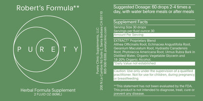 Robert’s Formula 2 oz.