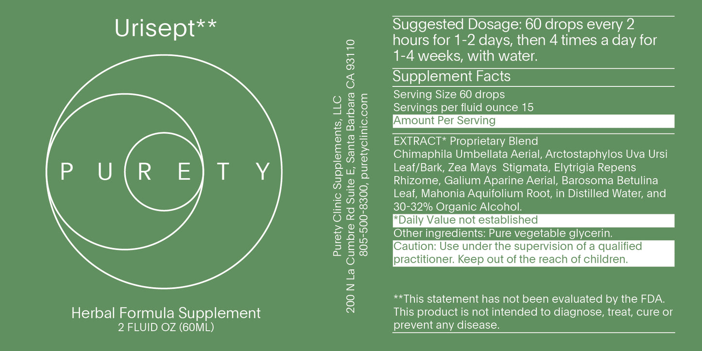 Urisept (Urinary Antiseptic) 2 oz.